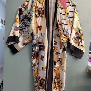 Colorful Women's Kimono Jacket